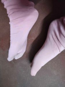 Pink Toe Socks for women