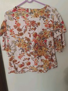 floral design top for women