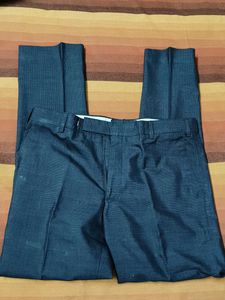 Men&#39;s Grey Fully Stitched Viscose Formal Trouser
