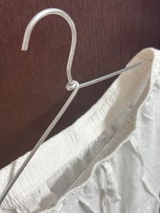 Flowy White Tiered Skirt