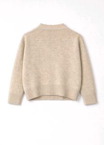 Beige Wool Blend Knit Sweater ( no negotiation )