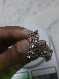 Colorful Stone Rings (feet)