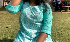 Chikankari Short Kurti ✨