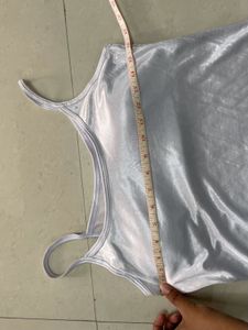 White Padded Sleeveless Tank Top