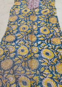 Floral Print Kurta