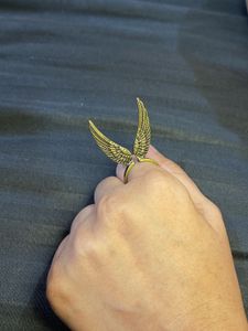 Vintage Gold Wings Ring