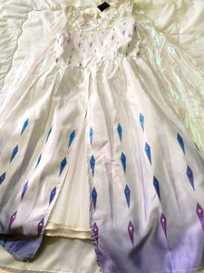 Elsa &#39;Frozen&#39; Dress with Cape