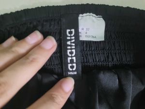 H&amp;M Black Corset Style Top