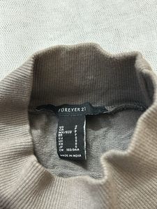 High Neck Grey Coloured Top