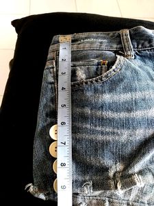 Ultra Low West 5 Pockets Shorts For Girl