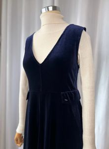 🎉🎉SALE🎉🎉 Korean Velvet Pinafore Dress