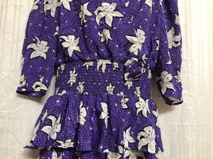 Yessica Blue Printed Dress