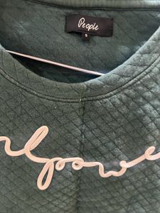 Women Green Sweater