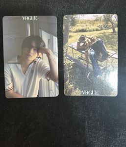 BTS vogue Taehyung Photocards - combo Of 15