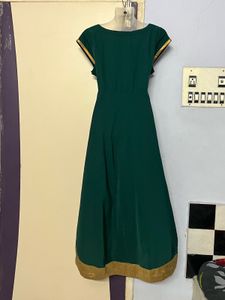 Pintrest Elegant Green Ethnic Gown