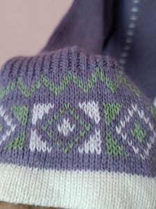 Vintage Patterned Cardigan