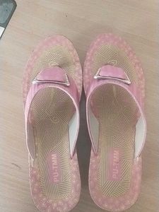 Pink PU-TMM Flip Flops