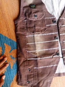 Brown Utility Vest