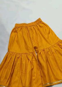 Yellow Colour Dress Gharara Kurti