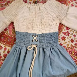 Frock For Girls, Used Only 1 Time Very Good