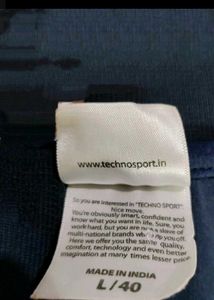 TECHNOSPORT Colorblock Regular T-Shirt For Men