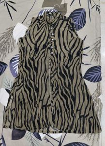 Zebra Print Top