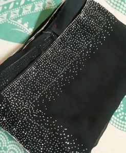 Elegant Black Saree