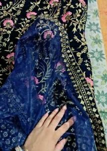 Elegant Embroidered Anarkali Dress