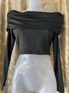New Me over fold off shoulder