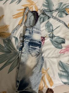 Denim Overalls