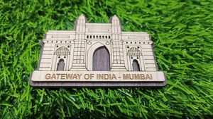 Wooden Fridge Magnet.
