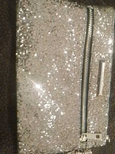 Sparkly Golden Wristlet
