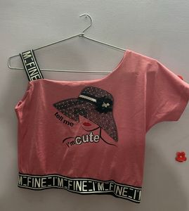 Cute Crop Top For Girls