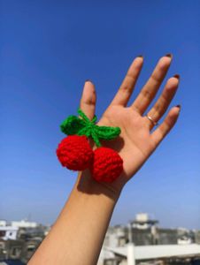 Cute Cherry keychain 🍒