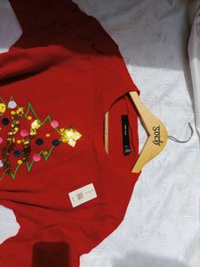 Vero Moda Red Sweater