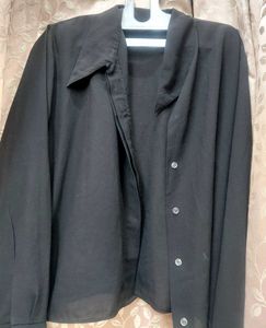 Black Button-Down shirt