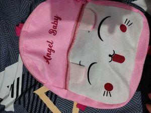 Strawberry Print Backpack