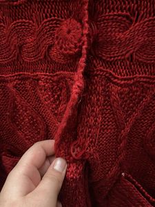 Red Comfortable Dress