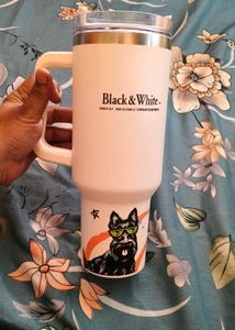 black &amp; white Company tumbler