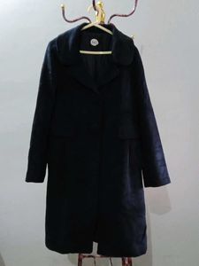 dark navy blue coat