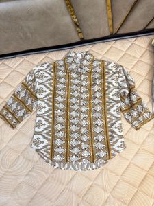 Ethnic Top &amp; Pants Set