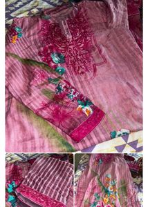 Floral Print Kurta Set And Kurti
