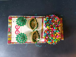 Colorful &amp; Green Earring Sets
