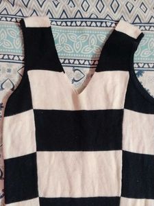 Black And White Bodycon Dress