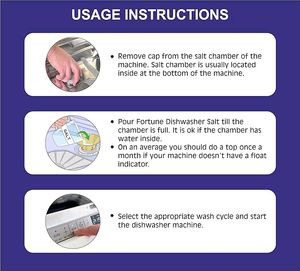 Sealed Pack Salt Powder For All Brand Dishwasher