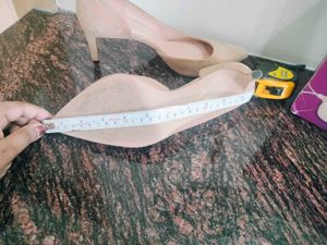 Beige Suede Pointed Heels Fix Price