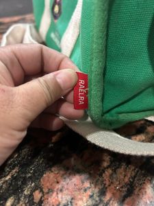 Raelra Bear Authentic Canvas Bag