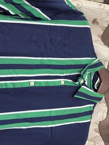 Striped Button Down Shirt