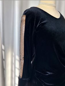 Korean Velvet Dress