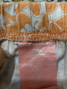 Floral Print Casual Pants